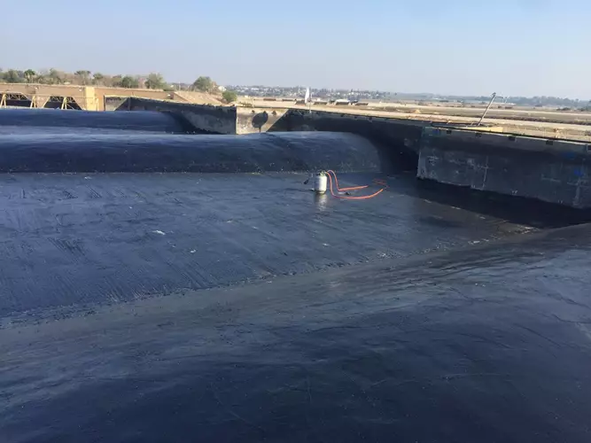 איטום גג בזפת 2